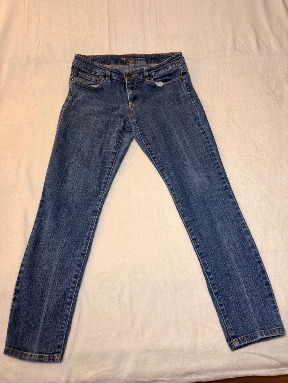 Michael Kors Skinny Women's Blue Denim Jeans - size: 8